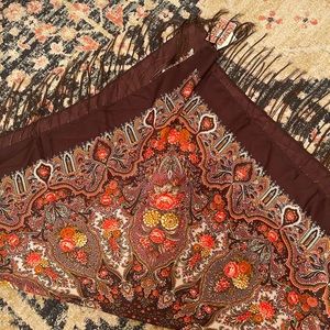 Ukrainian/polish traditional shawl wool